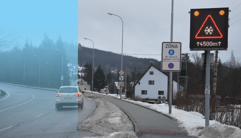 Doplnění PDZ meteo pro silniční meteostanice ve Zlínském kraji