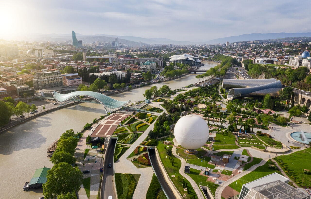Einkaufszentrum in Tiflis