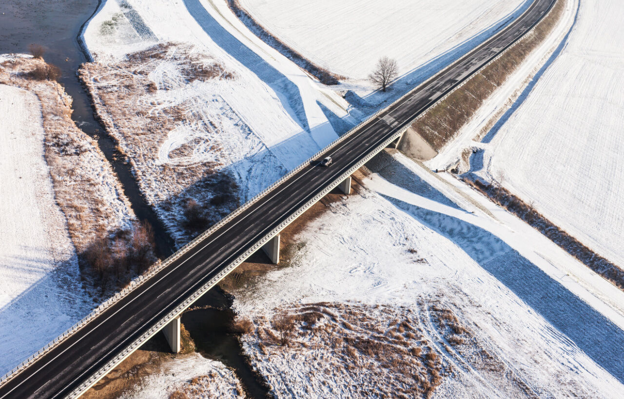 Überwachung der Wetterbedingungen auf tschechischen Autobahnen