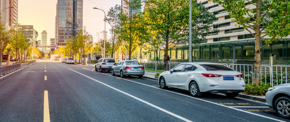 Parken auf der Straße