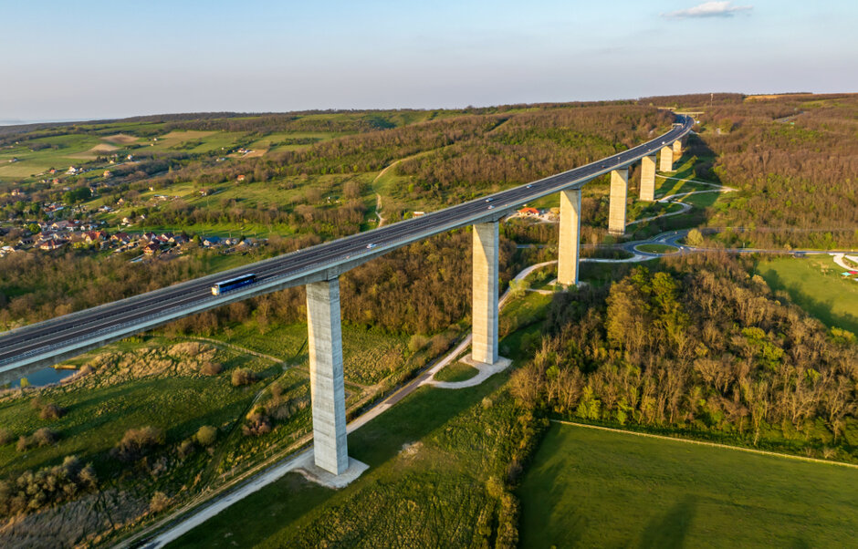 Ungarisches Autobahnnetz