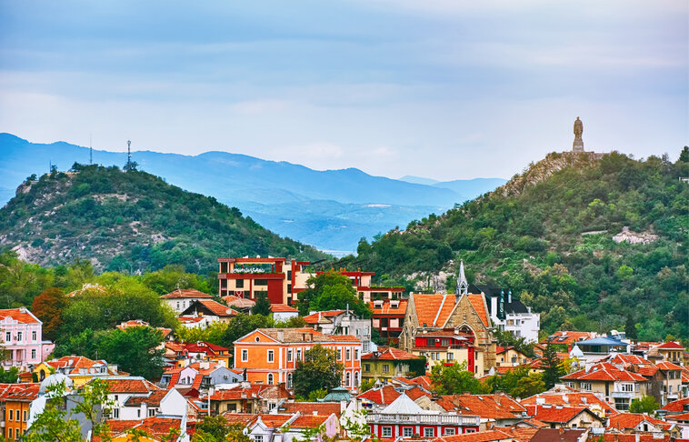 Vážení vozidel za jízdy v Plovdivu