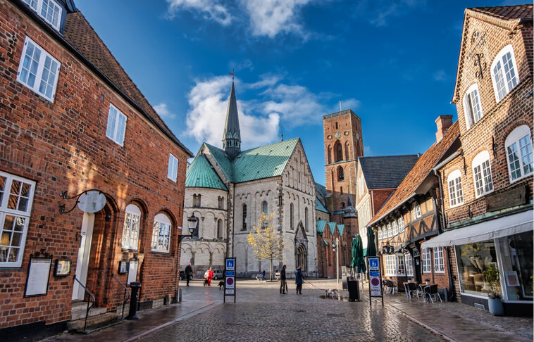 Navigační systémy v dánském Ribe